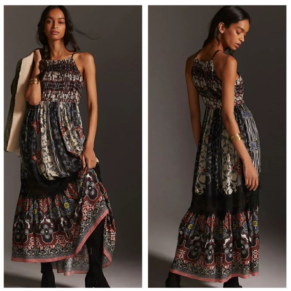 Anthropologie Bhanuni by Jyoti Maxi dress Size 4